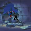 X-Men Old Soldiers Wolverine & Captain America Key Cel and Background - ID: may22103 Marvel