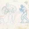 X-Men Captain America and Wolverine Layout Drawing - ID: may22127 Marvel