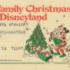 1982 Disney Family Christmas Party at Disneyland Ticket - ID: may22276 Disneyana