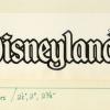 Artist Mickey Disneyland Logo Printing Proof Photo - ID: may22286 Disneyana