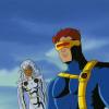 X-Men Cyclops and Storm Key Production Cel and Background - ID: may22308 Marvel