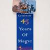 Disneyland 45 Years of Magic Button & Ribbon - ID: may22557 Disneyana