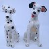 1960s 101 Dalmatians Pongo and Perdita Figures - ID: octdisneyana21130 Disneyana
