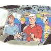 Jonny Quest Flight Limited Edition by Bob Singer - ID: BS0005P Bob Singer