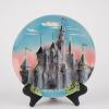 1960s Disneyland Fantasyland Castle Ceramic Plate - ID: aprdisneyland22046 Disneyana