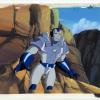 Iron Man War Machine Production Cel and Background - ID: aug22631 Marvel