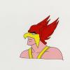 Filmation Hawkman Production Cel and Production Drawing - ID: dec22317 Filmation