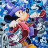 Disney Fine Art "Celebrating the Mouse" Signed Giclee on Canvas Print - ID: dec22341 Disneyana