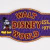 1990s Walt Disney World Souvenir Embroidered Patch - ID: jan23187 Disneyana