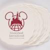 Disneyland International Paper Drink Coasters - ID: jun22175 Disneyana