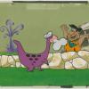 The Flintstones Production Cel and Background - ID: mar23135 Hanna Barbera