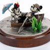 Rowboat Serenade Pewter Figurine by Chilmark/Hudson Creek - ID: nov22165 Disneyana
