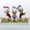 Huey, Dewey, and Louie 'Terrific Trio' 35th Anniversary Figurine (2023) - ID: 028399340156 Disneyana