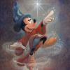 "Swept Up in the Magic" Premiere Signed and Numbered Limited Edition by Bret Iwan - ID: 556G0039C-PR1 Disneyana