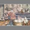 Mary Poppins "Steps of St. Paul's" Lithographic Print by Tony Baxter - ID: 588L0002P-REG Disneyana