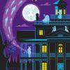 “Disneyland's Haunted Mansion” Signed and Numbered Limited Edition Print by Eric Tan - ID: 589G0016C-REG Disneyana
