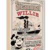 “Steamboat Willie (Gold)” Treasures on Canvas Collection Limited Edition Print by Eric Tan - ID: 589G0017C-SM1  Disneyana