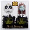 Jack Skellington and Sally Wreath Ornaments Set (2005) - ID: 634482325469 Disneyana