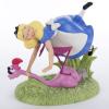 Alice and Flamingo 'Tickled Pink' Figurine (2014) - ID: 875555028522 Disneyana