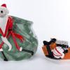 Tim Burton's The Nightmare Before Christmas Santa Jack Skellington Cookie Jar (2000s) - ID: DA17362 Disneyana