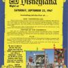 UCB Night at Disneyland Ticket Sales Advertisement (1967) - ID: aug22189 Disneyana