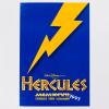 Hercules Blue One-Sheet Marketing Poster (1997) - ID: dec23009 Walt Disney