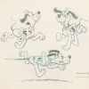Richie Rich Dollar the Dog Model Drawing (1980) - ID: feb24102 Hanna Barbera