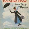 Mary Poppins Cut-Out Coloring Book by Golden Press (1964) - ID: feb24128 Disneyana