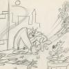 Mighty Mouse: The New Adventures Development Drawing - ID: feb24173 Ralph Bakshi