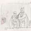 Batman: The Animated Series "Christmas with the Joker" Pair of Layout Drawings (1992) - ID: jan24262 Warner Bros.