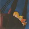 Peter Pan Michael Darling and Lost Boys Production Animation Cel (1953) - ID: jan24299 Walt Disney