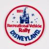 Disneyland Recreational Vehicle Rally Embroidered Patch (1977) - ID: jul22319 Disneyana
