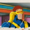 X-Men Come the Apocalypse Matching Cyclops Production Cel and Background (1993) - ID: jul24035 Marvel