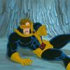 X-Men Graduation Day Matching Cyclops Production Cel and Background (1997) - ID: jul24041 Marvel
