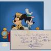 Mickey & Minnie Nifty Nineties Courvoisier Set-Up Cel with Walt Disney Signed Mat (1940s) - ID: jul24181 Walt Disney