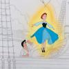 The Little Mermaid II: Return to the Sea Layout Drawing and Recreated Cel (2000) - ID: jul24184 Walt Disney