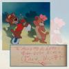 Bongo the Bear Dye Transfer Print with Walt Disney Signed Mat (c.1960s) - ID: jul24187 Walt Disney