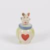 1950s Alice in Wonderland White Rabbit Ceramic Jar by Regal China - ID: leeds0018rab Disneyana
