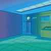 Super Friends Elevator to Nowhere Production Background (1980) - ID: mar23220 Hanna Barbera