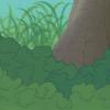 Smurfs Forest Production Background (1980s) - ID: mar23483 Hanna Barbera