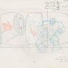 X-Men "Old Soldiers" Captain America Layout Drawing (1997) - ID: mar24088 Marvel