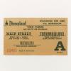Disneyland Early Low Number "A" Ticket (1955) - ID: mar24331 Disneyana