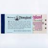 Disneyland Courtesy Guest Ticket Book (1973) - ID: mar24419 Disneyana