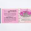 5 Adventures in Disneyland Ticket Book (1978) - ID: mar24448 Disneyana