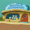 The Flintstones Comedy Hour Bedrock 300 Production Background (1972) - ID: may23297 Hanna Barbera