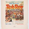 Rob Roy: The Highland Rogue Publicity Insert Proof Sheet (1953) - ID: oct22126 Walt Disney