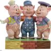 Three Little Pigs “Squealing Siblings” Figurine (2019) - ID: 028399219391 Disneyana