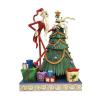 Santa Jack Skellington and Zero “Decking the Halls” Figurine (2021) - ID: 028399294923 Disneyana