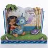Lilo & Stitch “Ohana Means Family” Storybook Figurine (2022) - ID: 028399302574 Disneyana