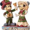 Mickey and MInnie “Ringing in the Holidays” Figurine (2016) - ID: 045544848916 Disneyana